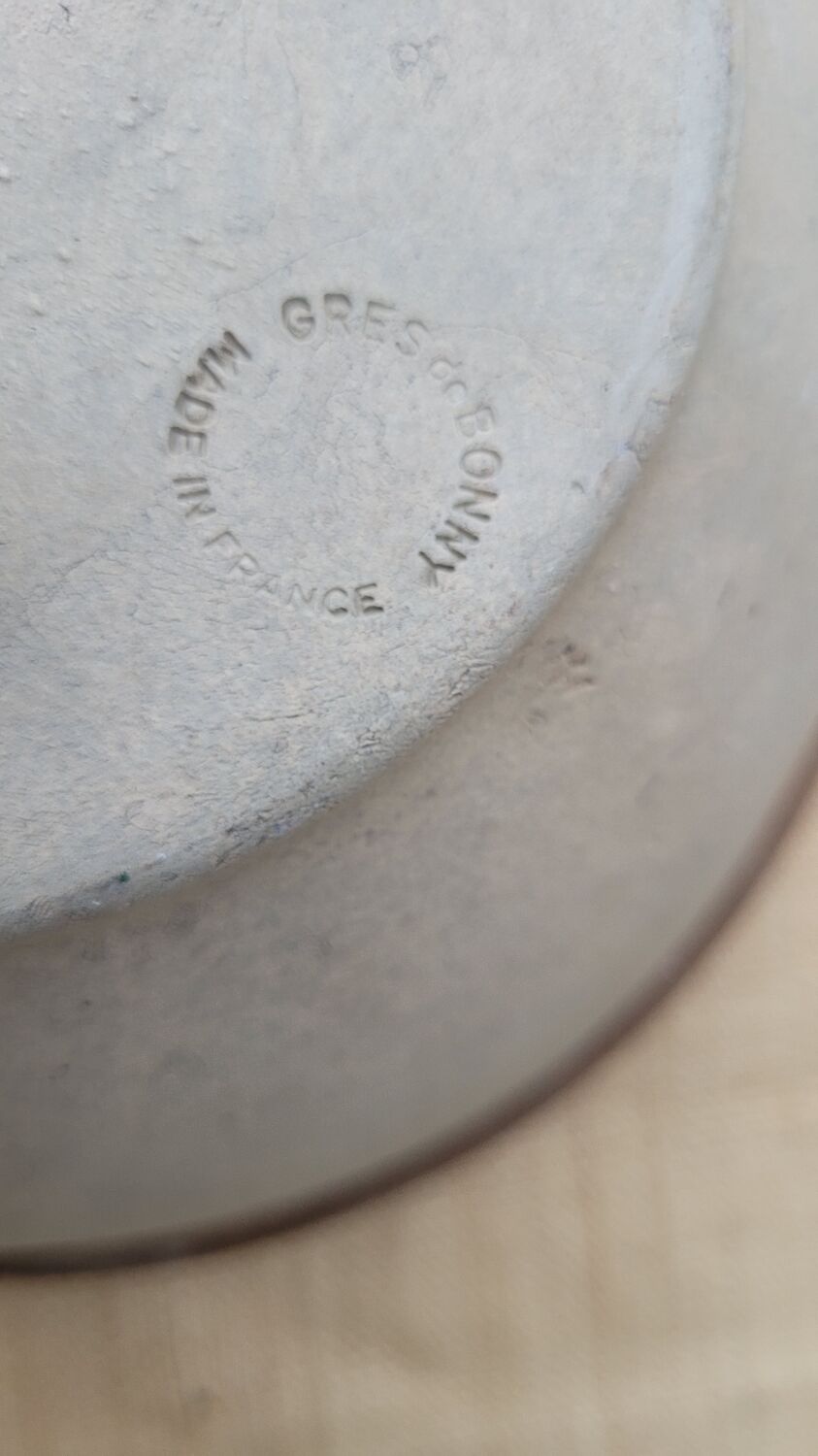 Stoneware salad bowl