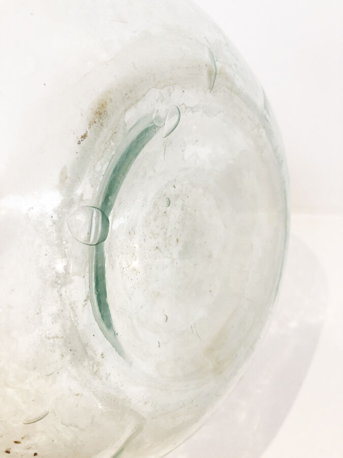 Demijohn transparante, late 19th