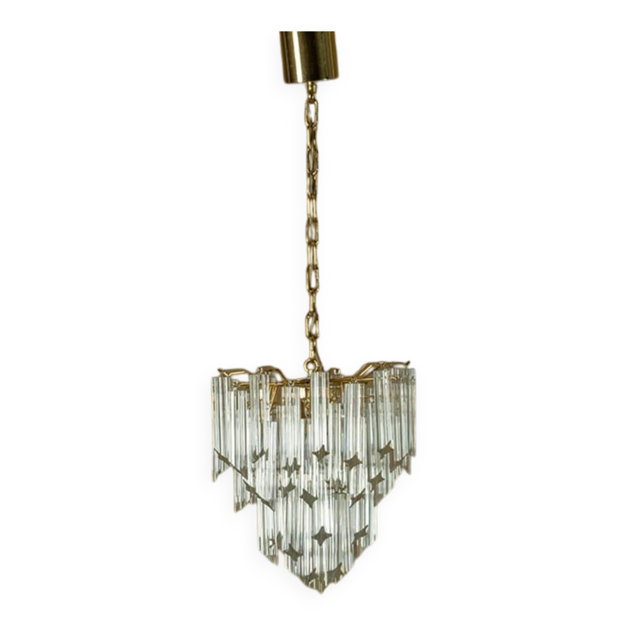 Venini Murano chandelier, Italy 1970s