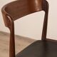 Pair of vintage 50's teak chairs designed by hovmand olsen