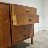 Buffet William Watting Fristho Franeker Pays-Bas années 1950