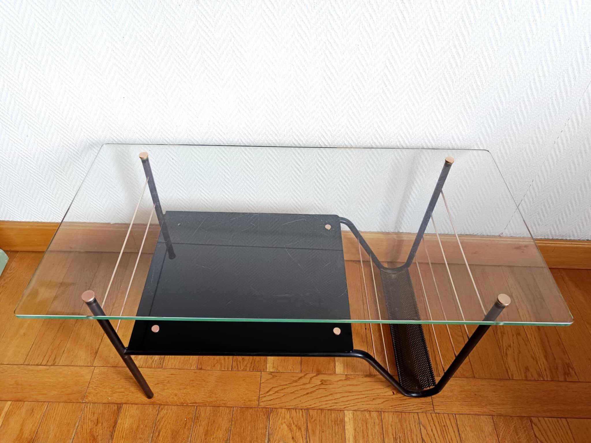 Coffee table by Pierre Guariche for Airborne 1960