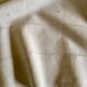 Drap en fil de lin 19e brodé de pois monogramme AB lettres anglaises