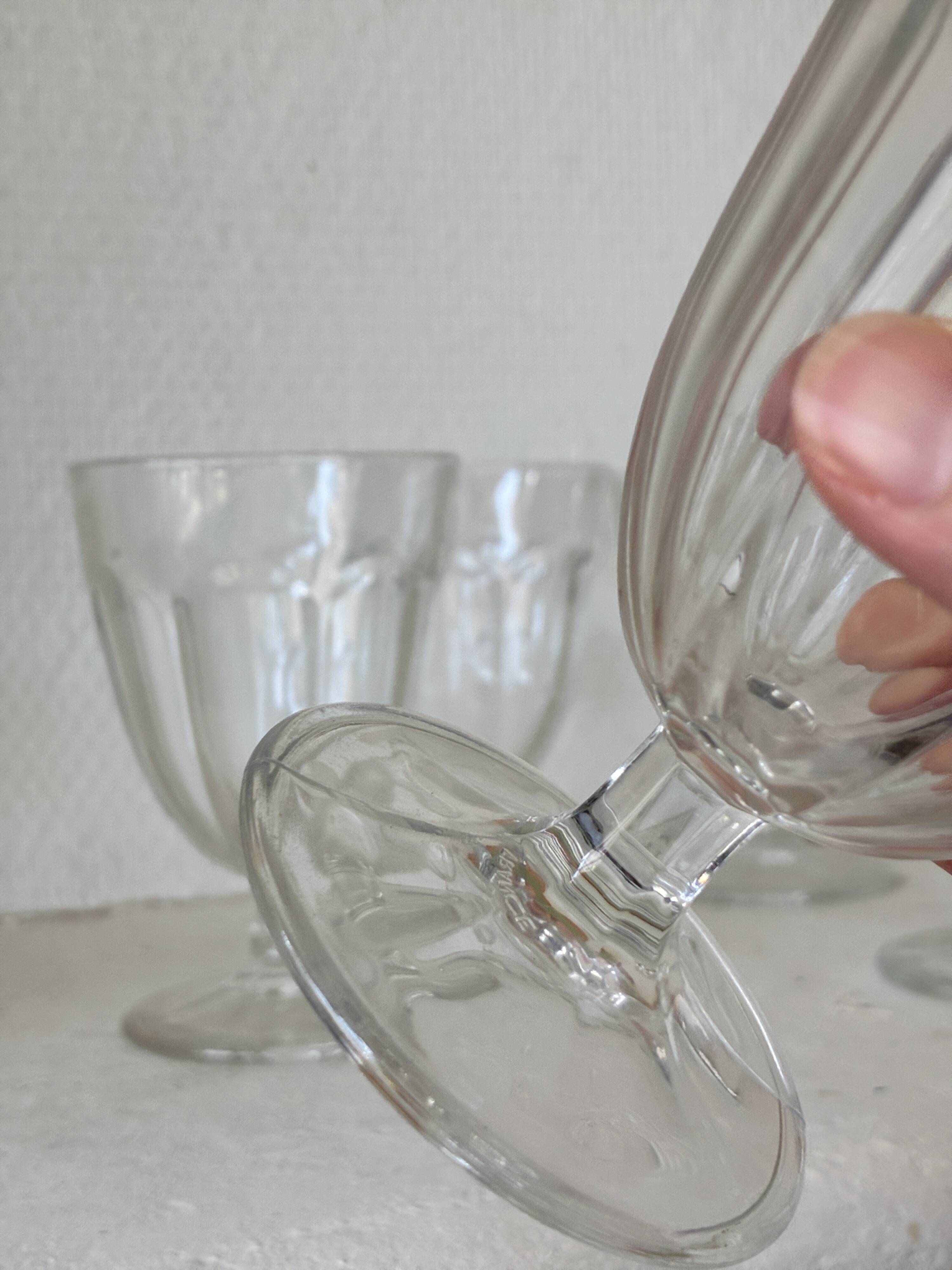Many faceted glasses