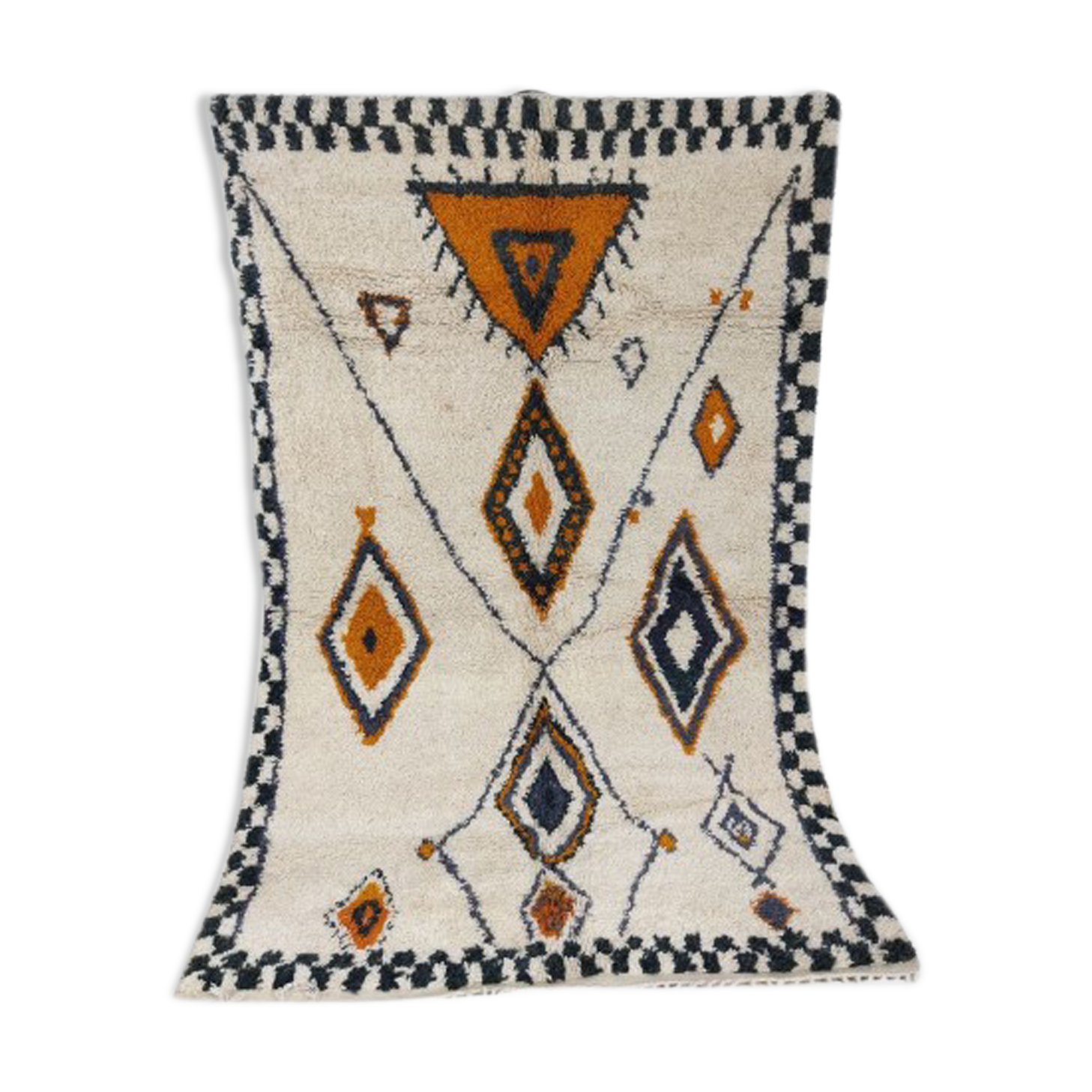 243x153cm moroccan berbere carpet