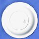 Antique round serving dish from Digoin and Sarreguemines - Rivoli series