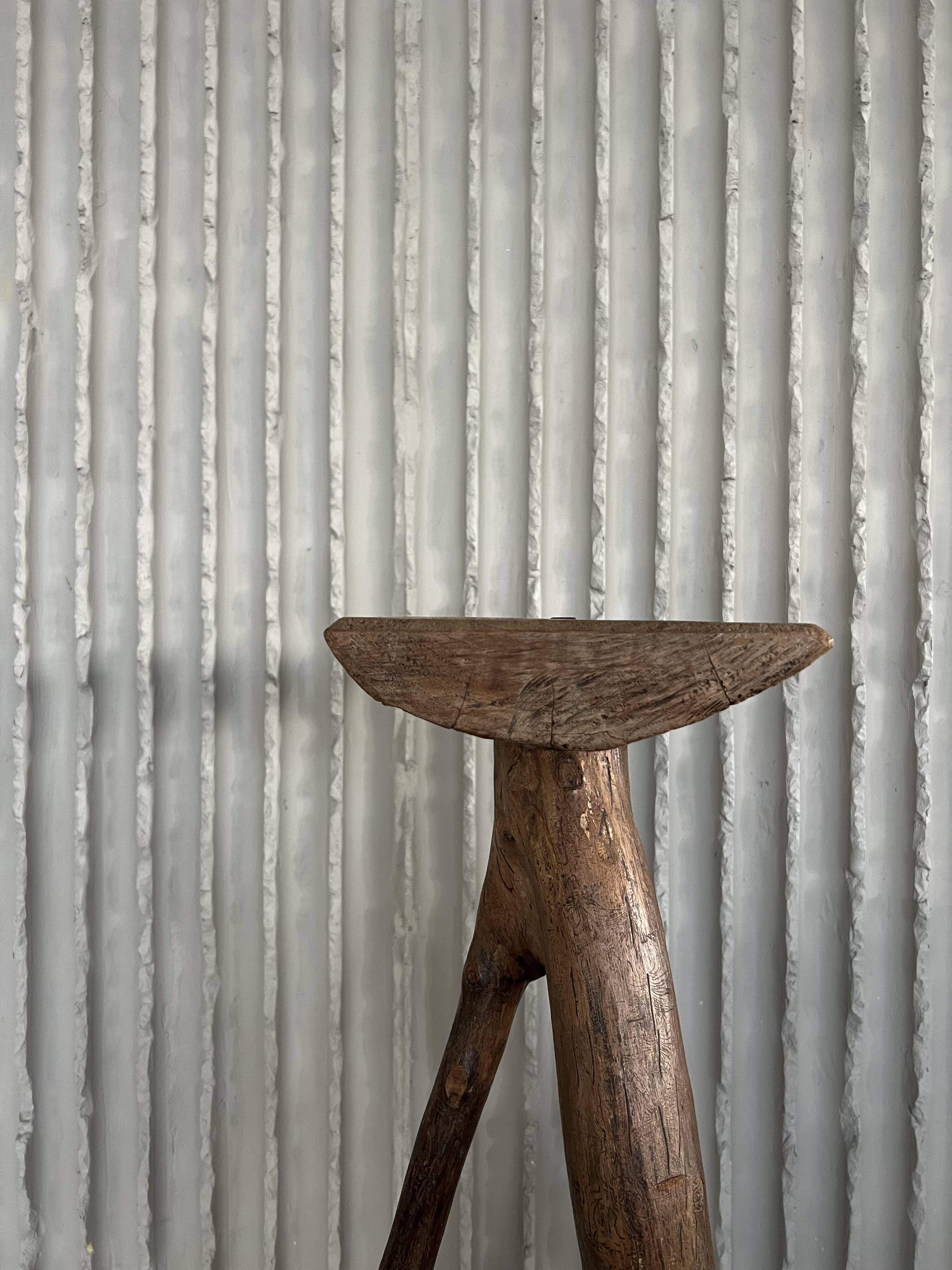 High French wooden side table