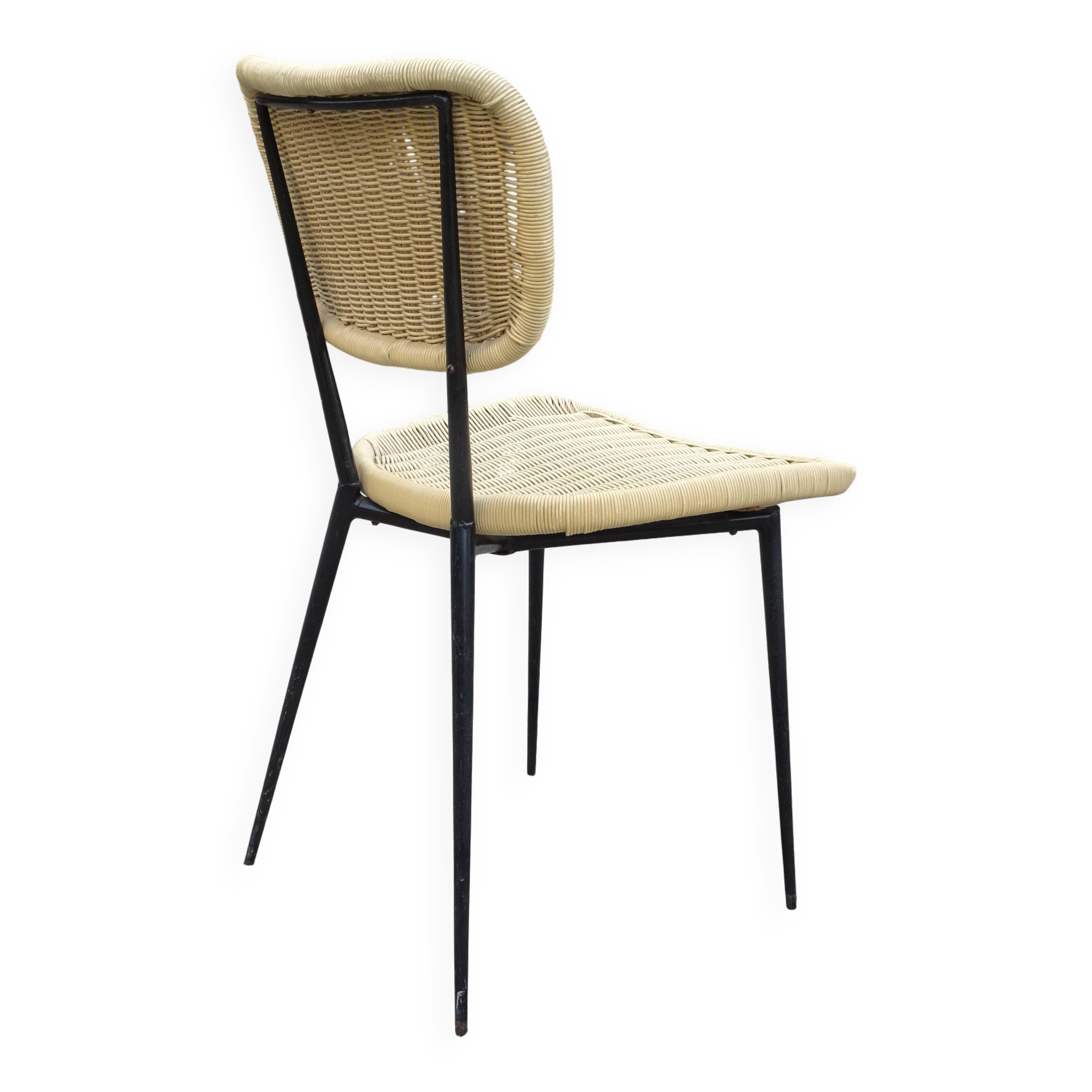 Chair model France, creation and edition Rougier around 1956.