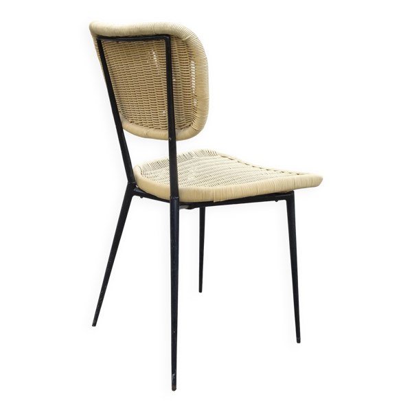 Chaise modèle France, création et édition Rougier vers 1956.
