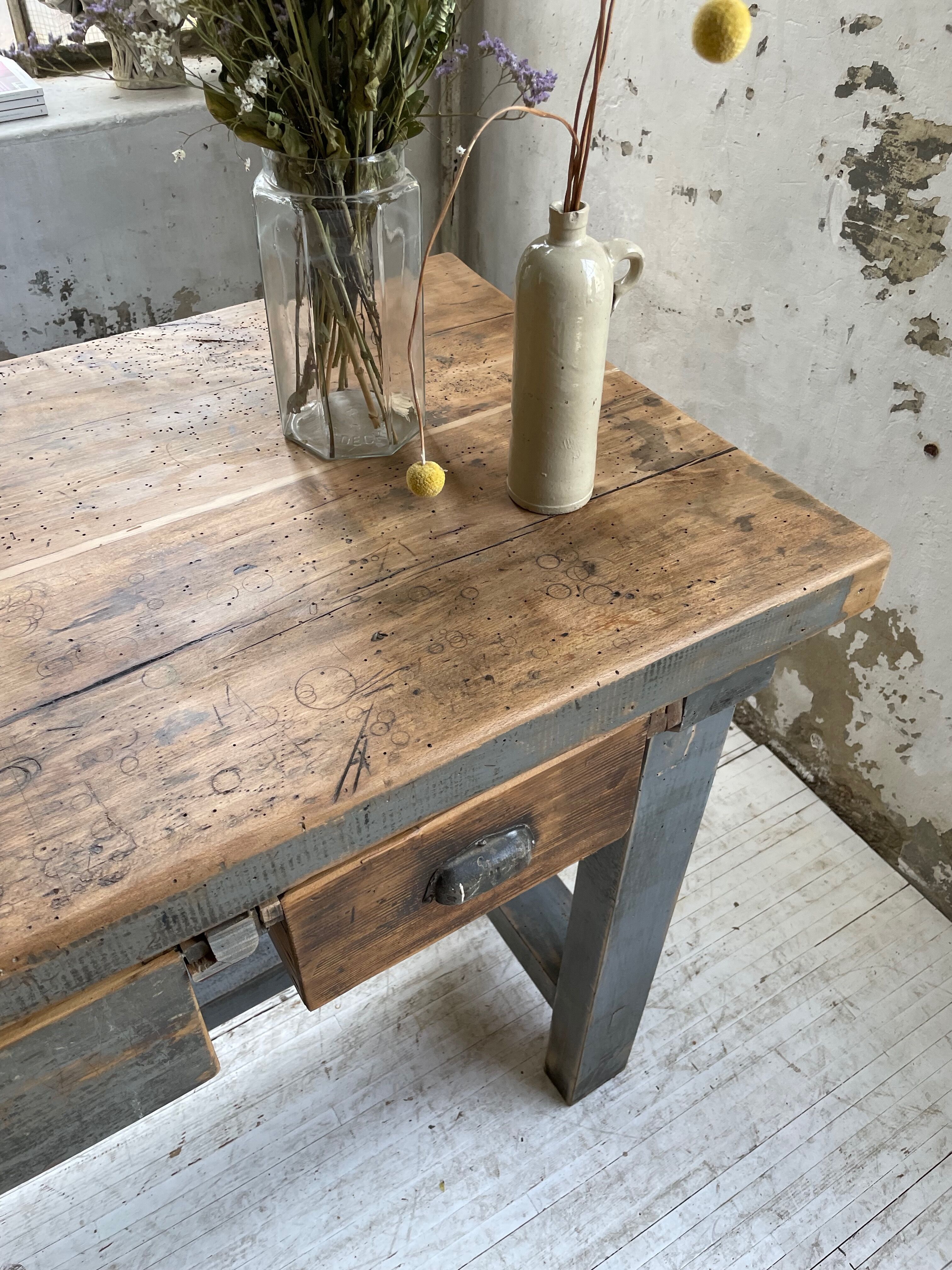 Established central island beech solid 170cm