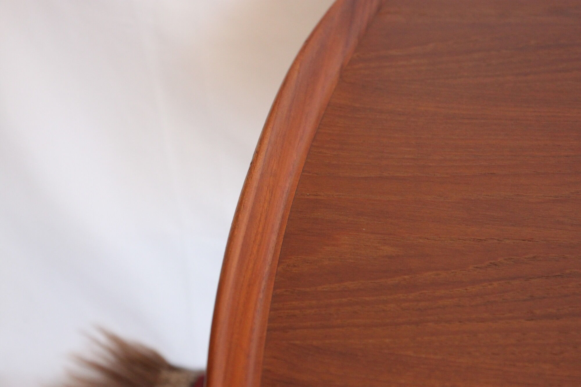 Scandinavian coffee table in teak and Briare enamels, vintage branded Bovirke