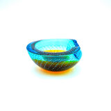 Murano pocket bowl "Sommerso Bullicante" – Galliano Ferro