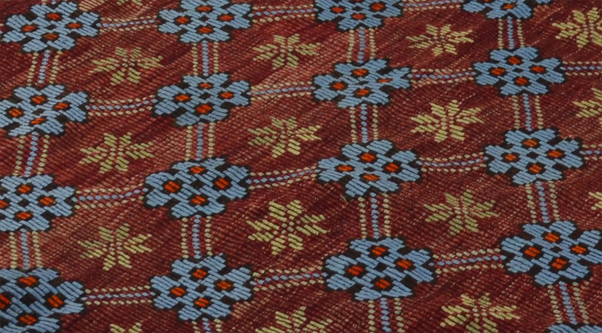 Anatolian handmade kilim rug 260 cm x 166 cm