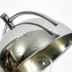 Large exceptional 1960s chrome table lamp by Gebrüder Cosack