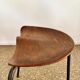Rare tripod stool by Astor Glibstrup for Frederikssund Mobelfabrik, Denmark, 1950s