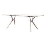 Foldable white Kartell table