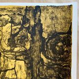 Original lithograph – "Study of the Human Body," attributed to Maurice