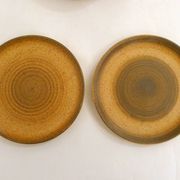Set de 6 petites assiettes en grès