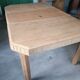 Renovated Art Deco dining table with extension.