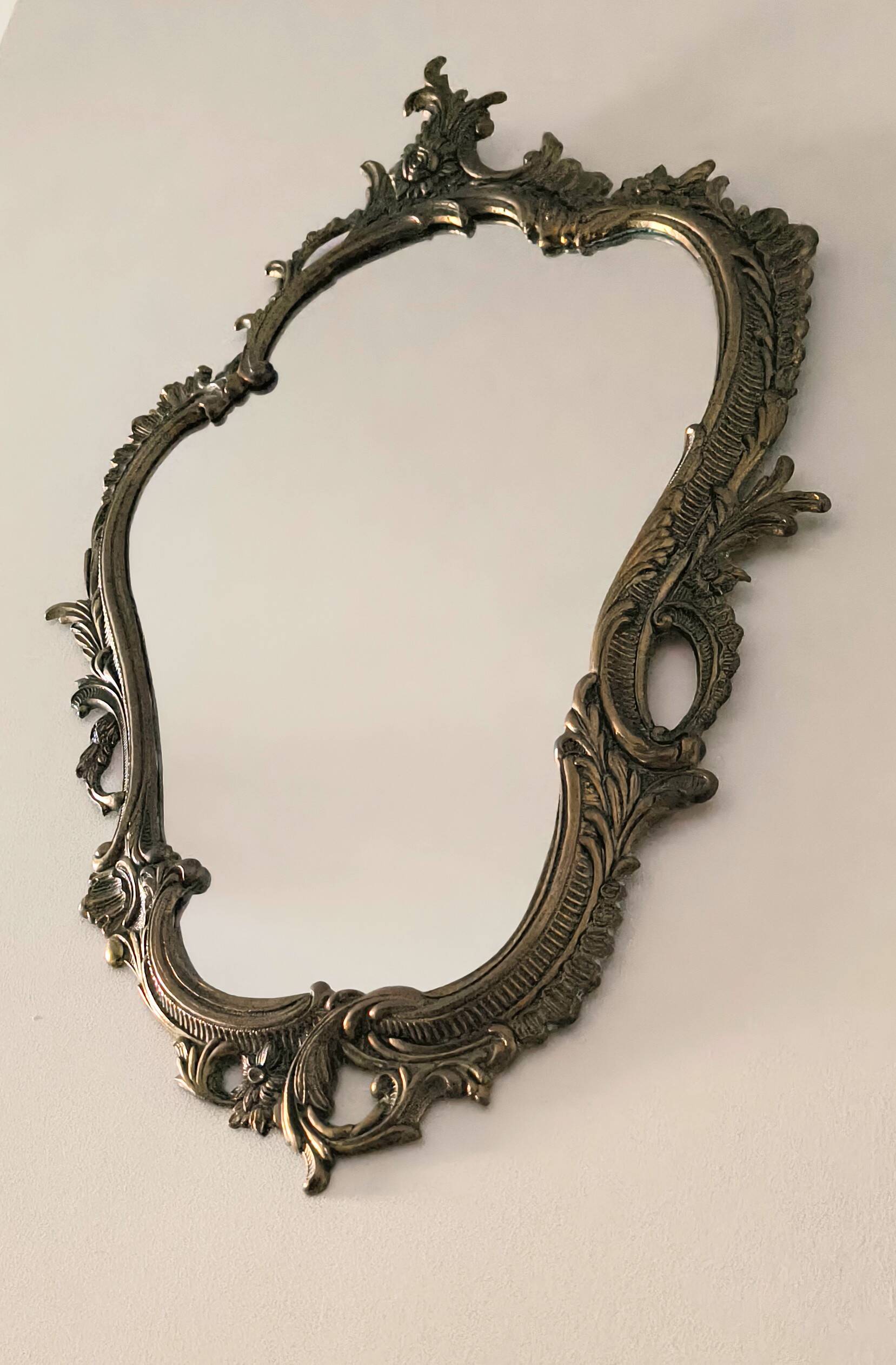 Bronze mirror 50 years old Louis XV Style