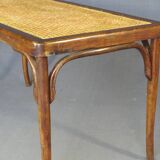 Piano bench, bent wood, Bentwood, circa 1920 - no Thonet