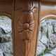 Telephone stand in solid cherry wood