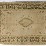 Oushak Handknotted Vintage Floor Rug