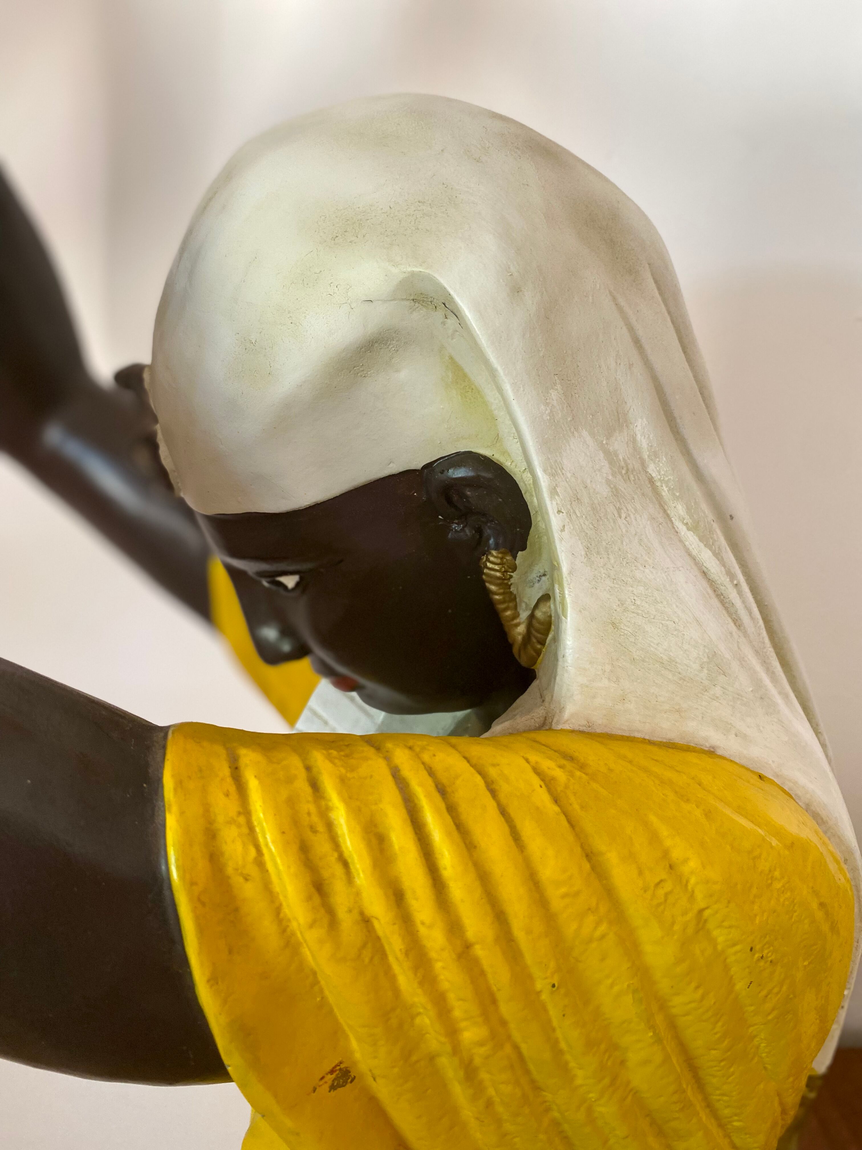 Egyptian statue flashlight