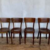 6 chaises bistrot bar cafe restaurant estampillees baumann