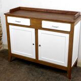 Parisian buffet wood kitchen