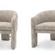 Tweed armchair