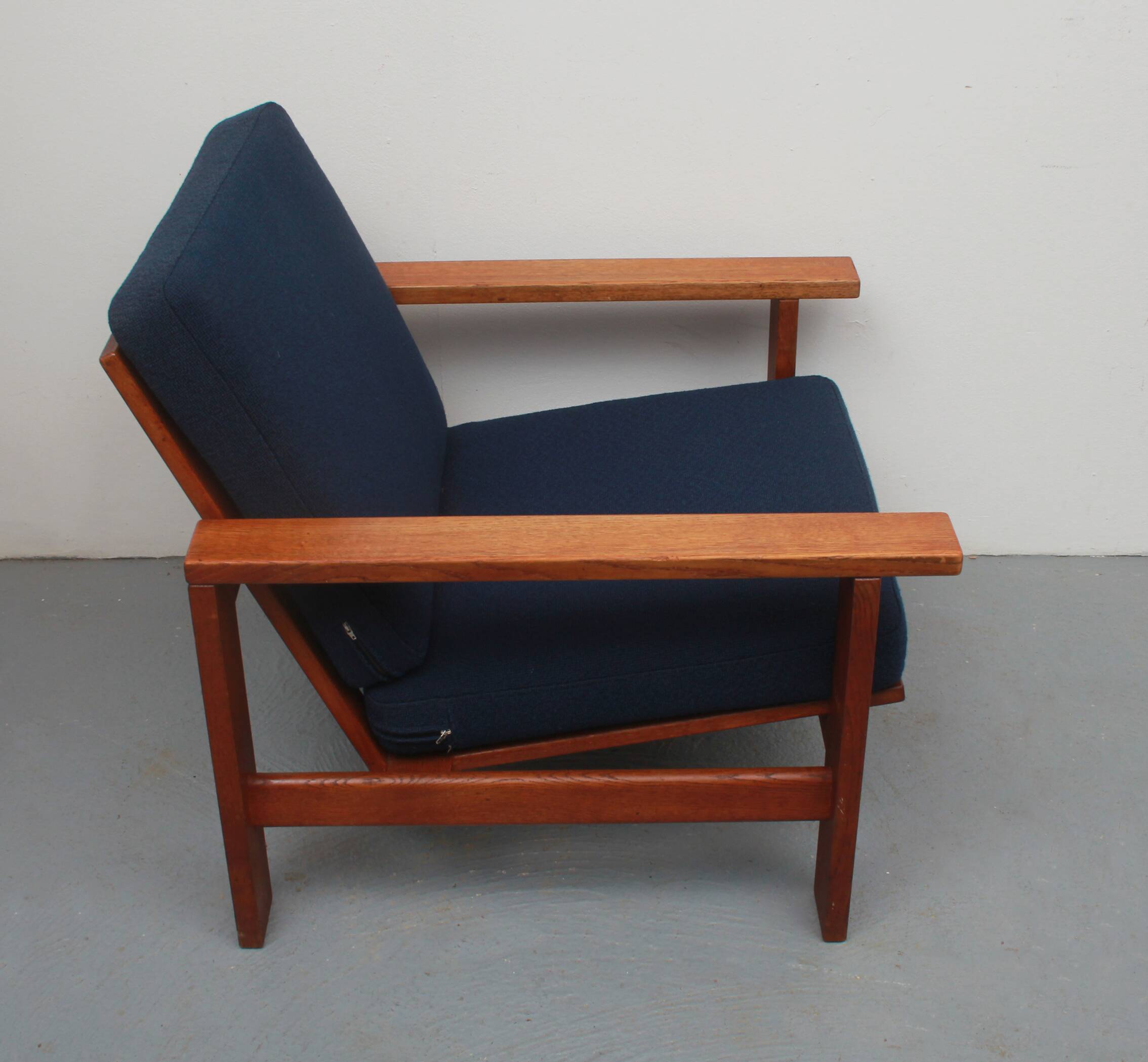1960s armchair teak Hans Wegner for Getama