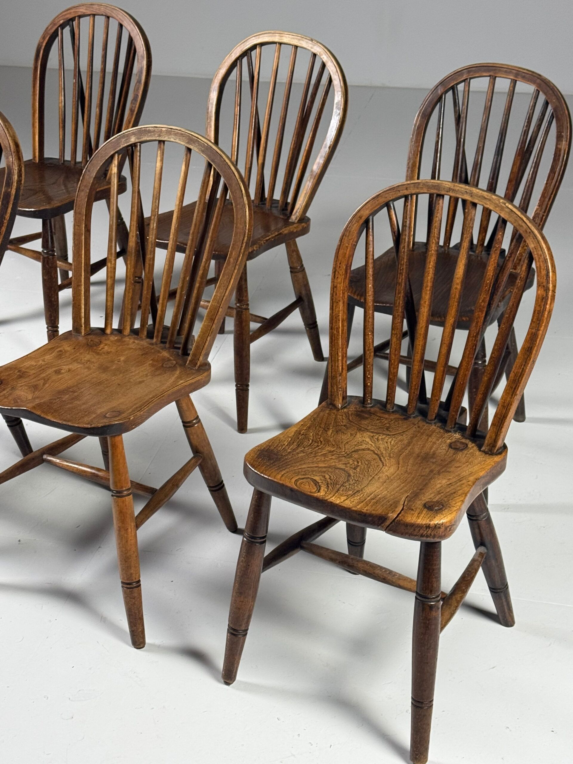 6x Windsor chair English