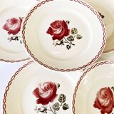 Serving plates, Germaine model, Badonviller