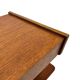 Vintage Scandinavian teak side table/bedside table and 60's Design