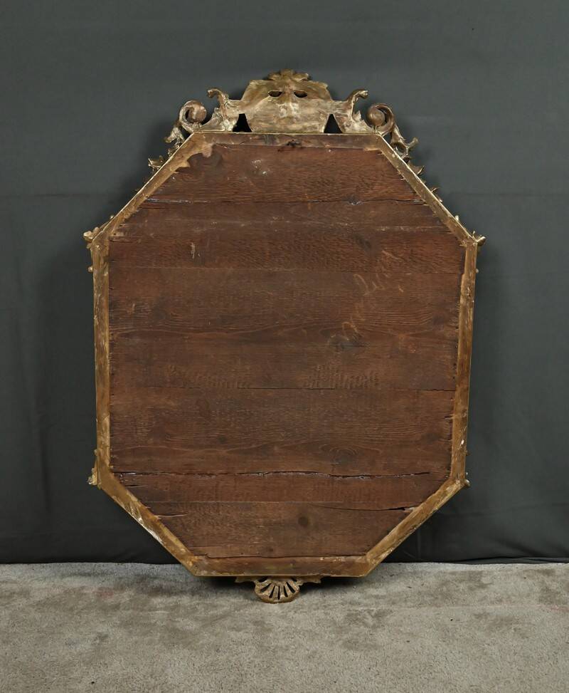 Miroir à parcloses, style Louis XV – Milieu XIXe