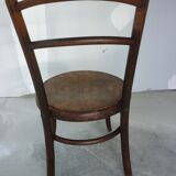Chaise assise ronde sérigraphiée Fischel