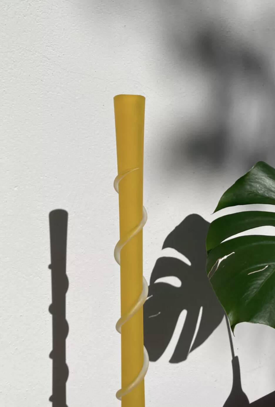 Murano glass soliflore vase 1980