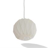 Small Origami pendant lamp 1960s LeKlint style