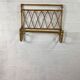 Rattan headboard and footboards