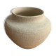 Vase en grès blanc