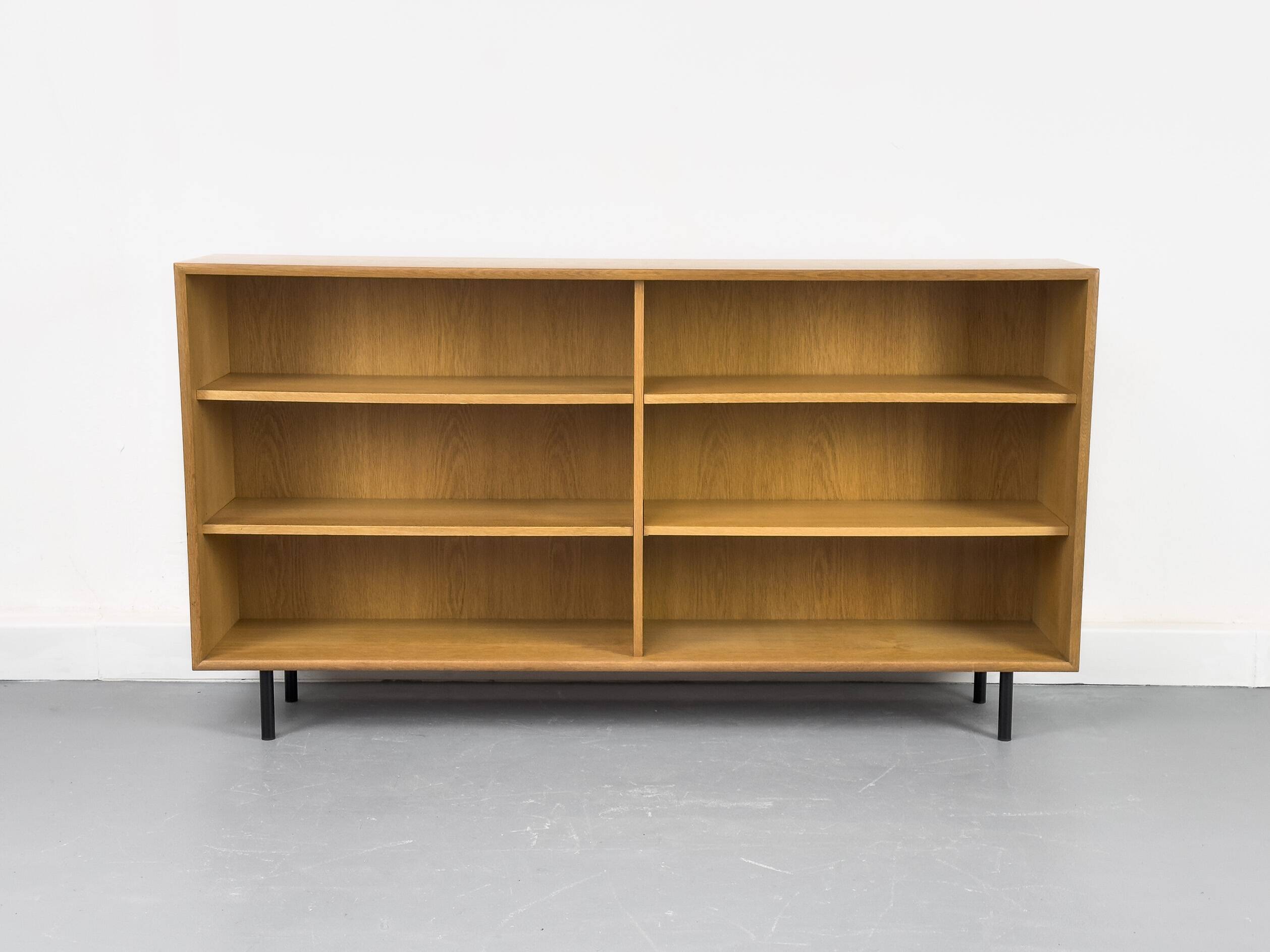 Vintage Oak Book Shelf from Wk Möbel, 1970s