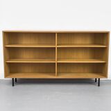 Vintage Oak Book Shelf from Wk Möbel, 1970s