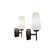 Pair of Italian mid-century wall lights, 1960-70s