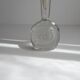 Vase soliflore en verre bullé