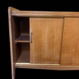 Oak sideboard with tapered legs 1950