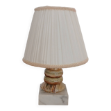 Marble and onyx table lamp, 1960