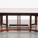 Table basse carrée Art Déco de Schuitema de la série Decoforma