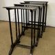 Set of 4 wooden nesting tables, Napoleon III