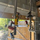 2 Targetti sankey pendant lights